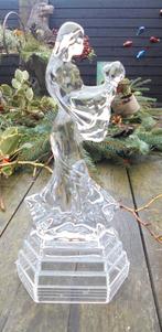 Kristallen beeld Royal RCR "Moeder en Kind" Kristalglas., Ophalen of Verzenden