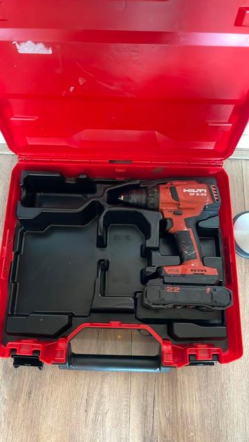 Hilti SF6-22 Nuron accu boor schroefmachine  beschikbaar voor biedingen