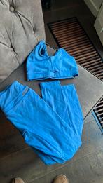 Gymshark Set Maat S (valt als XS), Blauw, Ophalen of Verzenden, Maat 36 (S), Fitness of Aerobics