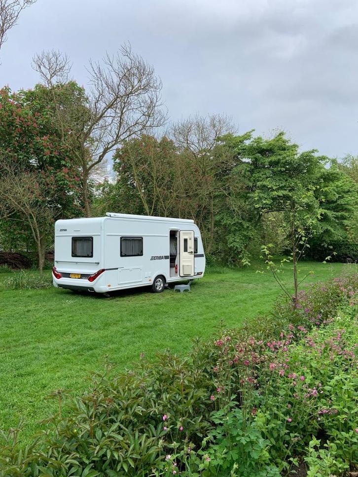 Eriba nova trend 445 bouwjaar 2020, o.a. mover, airco, Caravans en Kamperen, Caravans, Particulier, tot en met 4, 1250 - 1500 kg