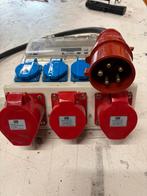 Handzaam  meeneem draagbaar StroomVerdeelkastje  32 Amp, Doe-het-zelf en Verbouw, Elektra en Kabels, Ophalen, Gebruikt, Overige typen