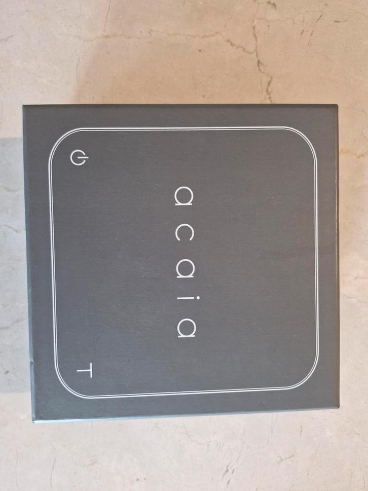 Acaia Pearl Koffie Weegschaal - Nieuw in Doos, Witgoed en Apparatuur, Weegschalen, Nieuw, Digitaal, Keukenweegschaal, Fijner dan 1 gram