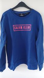 Calvin Klein trui, Maat 38/40 (M), Blauw, Ophalen of Verzenden, Zo goed als nieuw