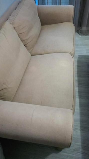 Leuke bankstel beige 
