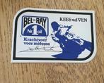 Sticker motor motocross Belray olie, Kees van de Ven, Verzamelen, Ophalen of Verzenden, Zo goed als nieuw