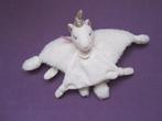 DOUDOU ET COMPAGNIE Knuffeldoekje UNICORN. WIT **Nieuw**, Ophalen of Verzenden, Nieuw, Paard