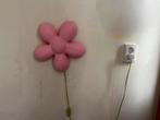 Bloemen Wandlamp Kinderkamer, Ophalen of Verzenden, Zo goed als nieuw, Kunststof