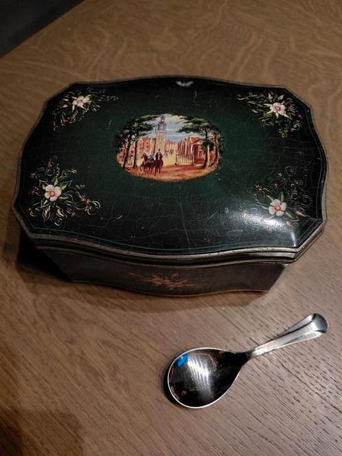 VINTAGE PICK WICK THEEBLIK - DOUWE EGBERTS - JAREN 50/60, Verzamelen, Blikken, Zo goed als nieuw, Koffie, Douwe Egberts, Ophalen of Verzenden