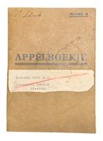 Nederlands Appèlboekje 4RA pre 1940, Verzenden, Landmacht, Nederland, Boek of Tijdschrift