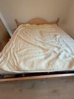 Wollen onderdeken 160x200 cm, Gebruikt, Overige kleuren, Hoeslaken of Sloop, Tweepersoons