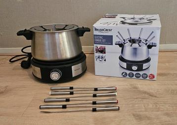 SilverCrest elektrische fondueset, zilver  beschikbaar voor biedingen