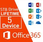 Office 365 Licentie ✅ Goedkoopste 5 apparaten✅ 💻💻💻💻💻, Computers en Software, Office-software, Nieuw, Word, Ophalen of Verzenden