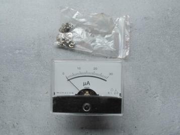 (3.1) Ampere meter micron 0 tot 30 uA Ampere meter micron beschikbaar voor biedingen