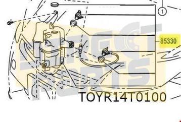 Toyota Prius (-1/12) ruitensproeierreservoir Origineel! 8531 beschikbaar voor biedingen