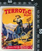 Sticker: Cycles Terrot (2), Ophalen of Verzenden, Zo goed als nieuw, Auto of Motor