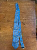 Yves Saint Laurent Das met panterprint, Kleding | Heren, Verzenden, Zo goed als nieuw, Blauw, Met patroon