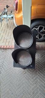 Oude Verkeerslicht met 2 Lampen, Ophalen, Gebruikt
