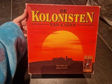 De kolonisten van catan houten versie beschikbaar voor biedingen