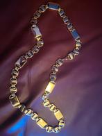 Koningsketting Hardgoud 18 karat laag, Sieraden, Tassen en Uiterlijk, Kettingen, Ophalen of Verzenden, Zo goed als nieuw, Goud