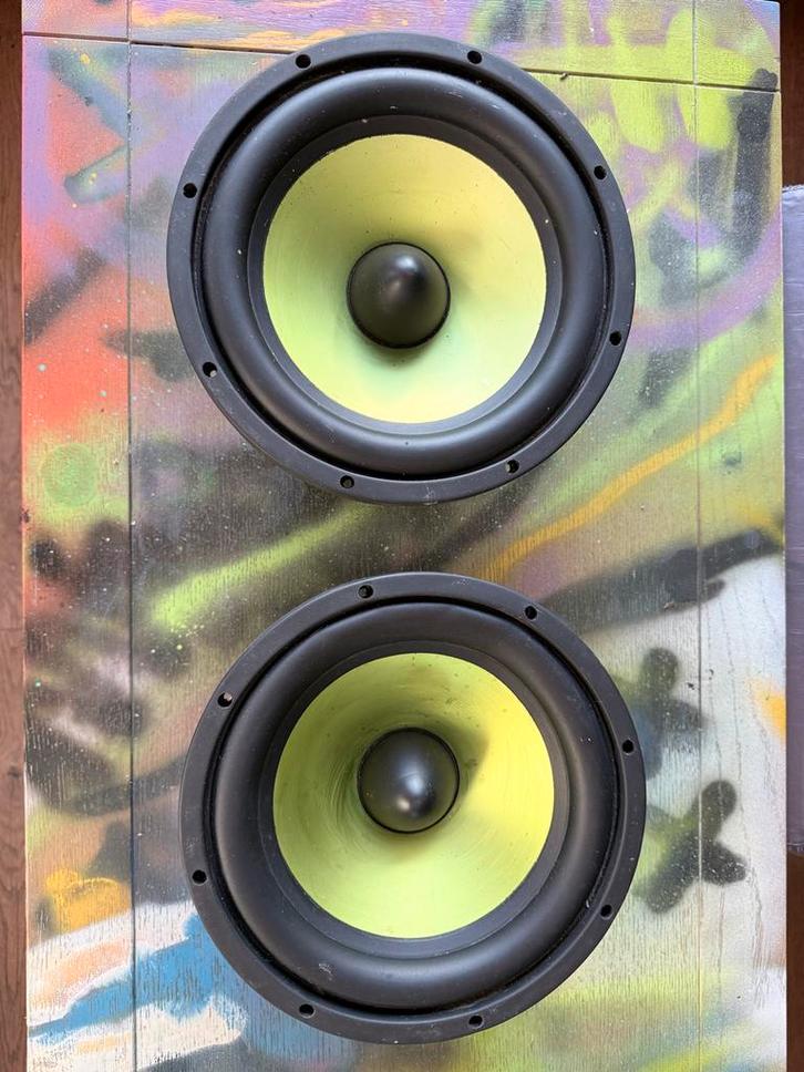 2x Caliber Subwoofer - Krachtige Bass!, Auto diversen, Autospeakers, Gebruikt, Ophalen