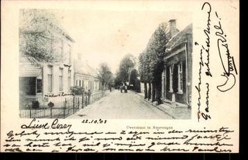 Amerongen (Ut.), Overstraat met volk, gelopen 1903 beschikbaar voor biedingen