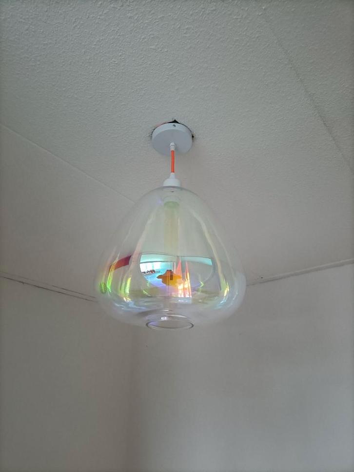 Holografische Hanglamp - Kwantum, Huis en Inrichting, Lampen | Losse lampen, Zo goed als nieuw, Overige typen, Minder dan 30 watt