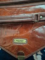 Vintage Marc Chantal Tas, Sieraden, Tassen en Uiterlijk, Tassen | Damestassen, Ophalen, Gebruikt, Bruin, Handtas