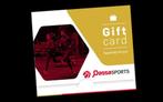 2 Cadeaubonnen TennisDirect / VoetbalDirect / RunningDirect, Cadeaubon, Warenhuis- of Winkelbon