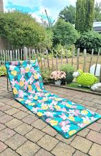 Strandmat strandbed NIEUW rugleuning lichtgewicht, Caravans en Kamperen, Ophalen, Nieuw