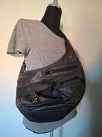 Zwarte kalfsleren hobotas, Overige merken, Anneonline, Steenbergen, Gebruikt