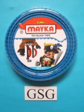 Zuru Mayka block tape blauw 2 noppen 2 mtr nr. 1558566-00 beschikbaar voor biedingen