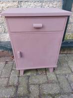 Brocante kastje geschilderd., Huis en Inrichting, Kasten | Ladekasten, Ophalen, 50 tot 100 cm, 3 of 4 laden, Minder dan 100 cm