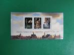 Postzegelvelletje Johannes Vermeer 1996, Postzegels en Munten, Ophalen of Verzenden, Na 1940, Postfris