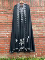 Heksen/Magiër/ jurk incl cape, Halloween 👻, Zwart, Maat 46/48 (XL) of groter, Ophalen of Verzenden, Zo goed als nieuw