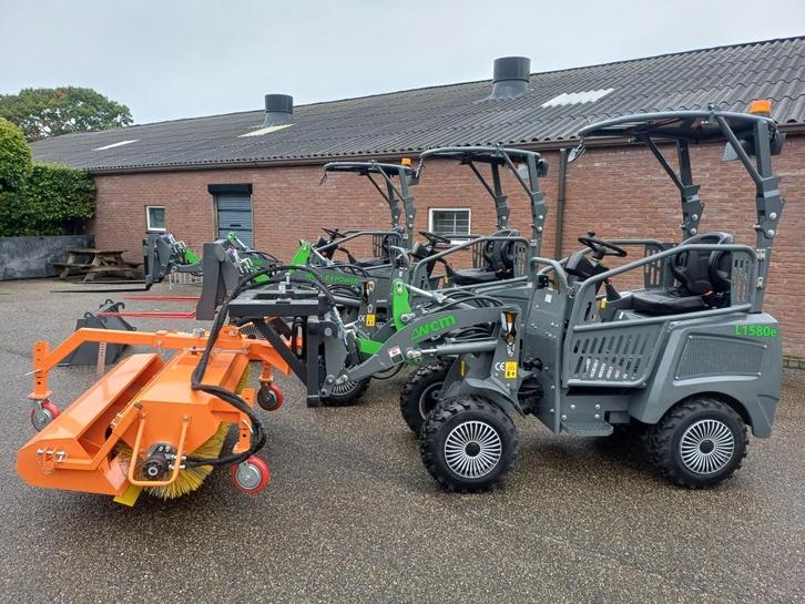 Elektrische mini shovel WCM l1580e, Zakelijke goederen, Machines en Bouw | Kranen en Graafmachines, Wiellader of Shovel, Ophalen of Verzenden