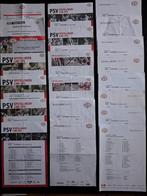 21 Opstellingen PSV - Vitesse., Ophalen of Verzenden, Gebruikt, PSV