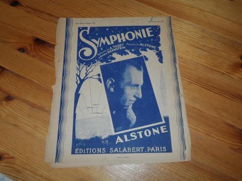 Alstone - symphonie - maya, Muziek en Instrumenten, Bladmuziek, Gebruikt, Artiest of Componist, Populair, Gitaar, Piano, Zang