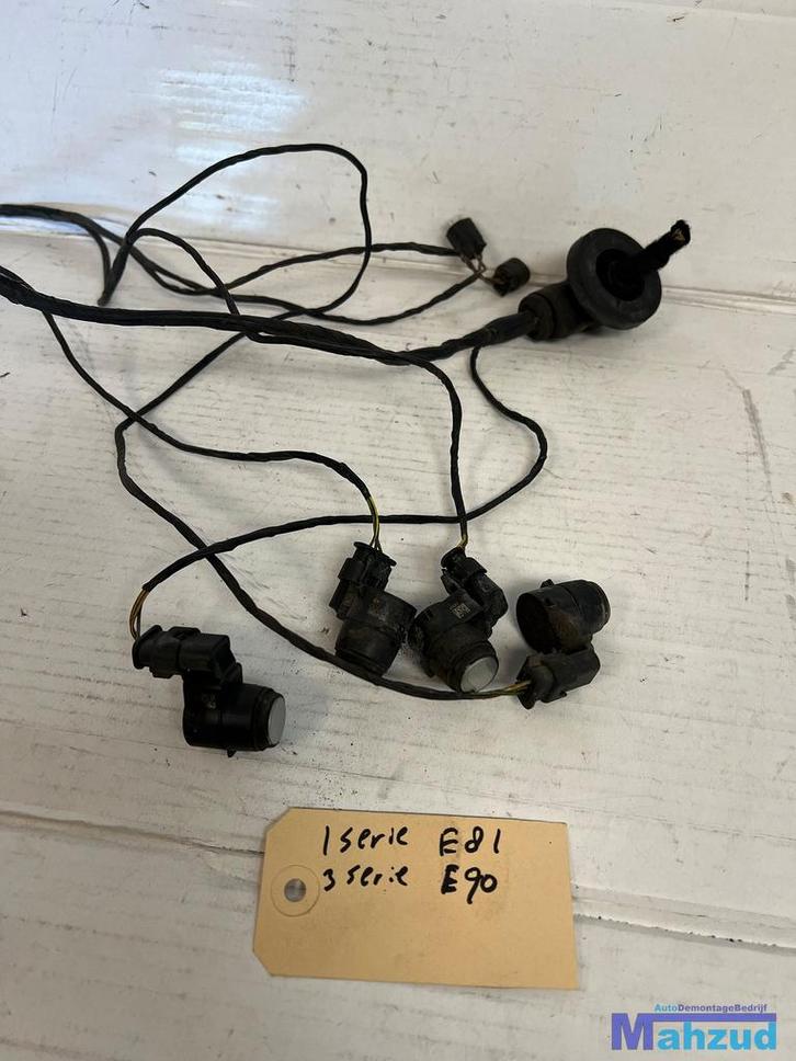 BMW 1 SERIE E87 E81 E90 Zilver pdc sensor set 2003-2012, Auto-onderdelen, Elektronica en Kabels, BMW, Gebruikt, Ophalen of Verzenden
