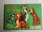 Oud plaatjes album chocolade De Beukelaer Lady and the Tramp, Verzamelen, Ophalen of Verzenden, Overige figuren, Zo goed als nieuw