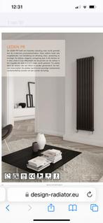 Design radiator antraciet, Doe-het-zelf en Verbouw, Verwarming en Radiatoren, Nieuw, 800 watt of meer, Minder dan 60 cm, 80 cm of meer