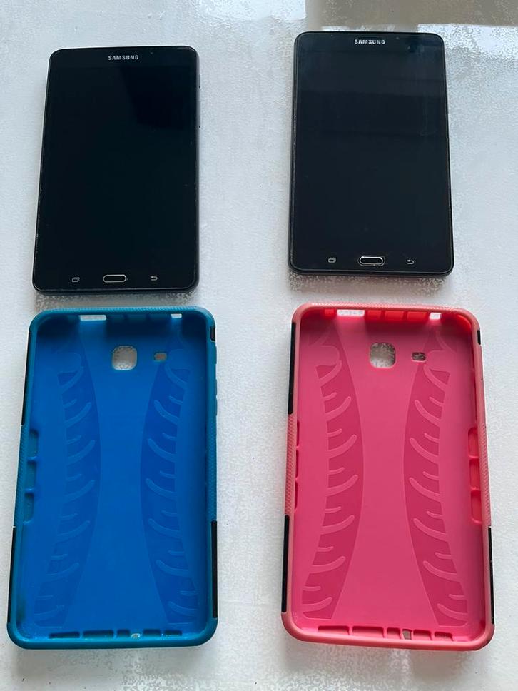 2 kinder tablets samsung, Computers en Software, Android Tablets, Zo goed als nieuw, 10 inch, 16 GB, Ophalen