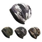 Camouflage muts (beanie leger groene army outdoor winter), Verzenden, Nieuw, Overige maten, Muts