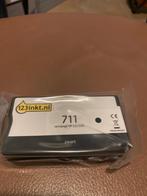 Te Koop : HP 711 zwart (hoge capaciteit) van 123inkt, Computers en Software, Printerbenodigdheden, Ophalen of Verzenden, Nieuw