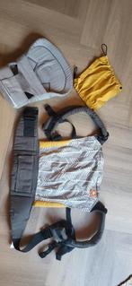 Tula Arrow Draagzak Grijs/Oker + Newborn insert & Zonnekap, Kinderen en Baby's, Babydragers en Draagdoeken, Gebruikt, Buik of Rug