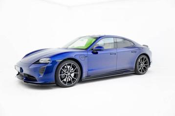 Voorlip sideskirt diffuser spoiler - Porsche Taycan Turbo S beschikbaar voor biedingen