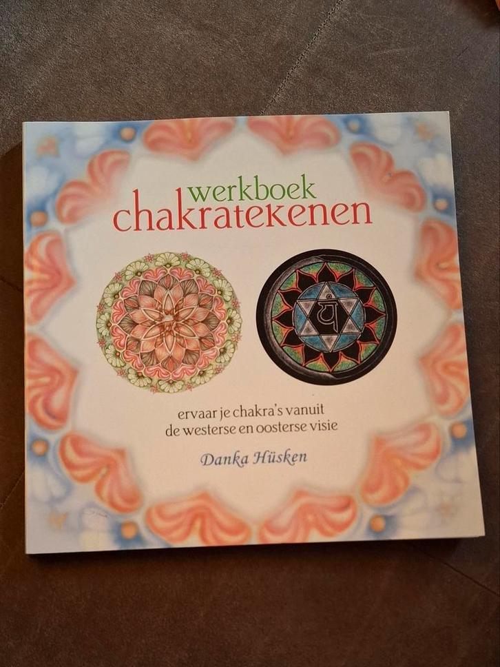 Werkboek chakratekenen, Boeken, Esoterie en Spiritualiteit, Zo goed als nieuw, Instructieboek, Ophalen of Verzenden