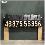 Oud scorebord van kegelbaan - Jaren vijftig -  B144 cm, Antiek en Kunst, Ophalen