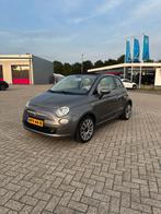 Fiat 500 1.2 C 2011 Grijs, Auto's, 4 cilinders, Cabriolet, Leder, Handgeschakeld