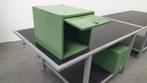 vintage staal kastjes locker industrieel ladenkast retro, Ophalen, Minder dan 50 cm, Gebruikt, Minder dan 100 cm