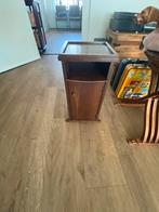 Klein telefoonkastje eiken met deurtje, Antiek en Kunst, Ophalen